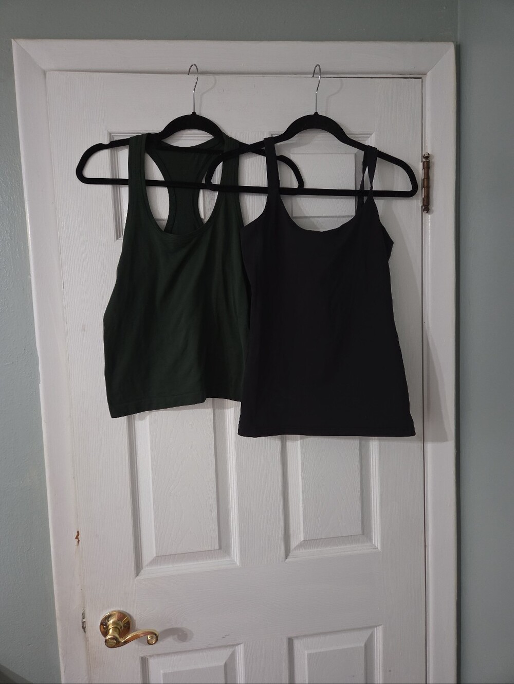 Lululemon Tank Top Bundle. Black Align Waist Tank& Green Swiftly Racerback.  6
